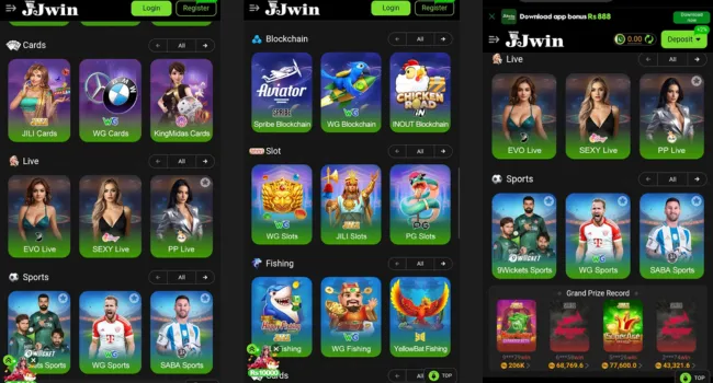 JJwin Game download now