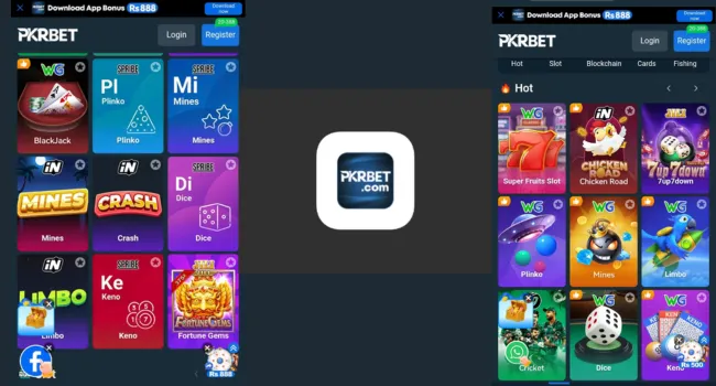 PKRBET Game download free